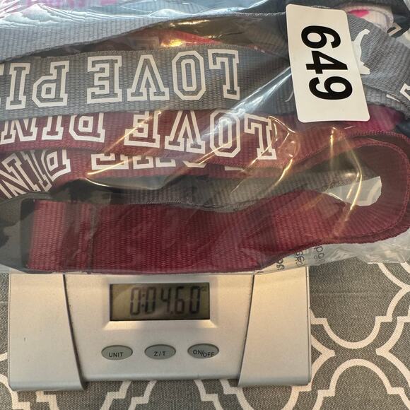 5 VS Love Pink Lanyards Keychain Combo ID Holder NWOT 19" Work School Themepark - Picture 9 of 9